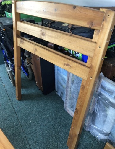 Mid sleeper pine cabin bed - pine,