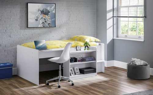 White 3ft single - white, desk