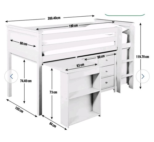 Habitat white wood - habitat,