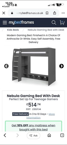 Mybedframes nebula gaming - gaming, mid