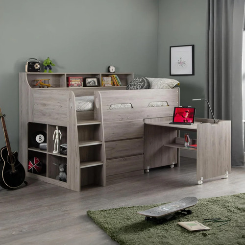 Binne single mid sleeper bed - binne,