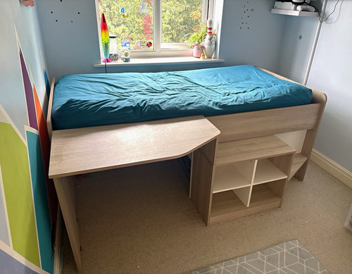 3ft single mid sleeper - sleeper, bed