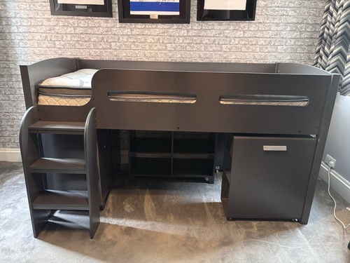 Dark grey mid - sleeper, cabin