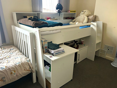 White children mid sleeper - white, children’s