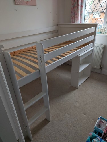 White wooden children mid - wooden,