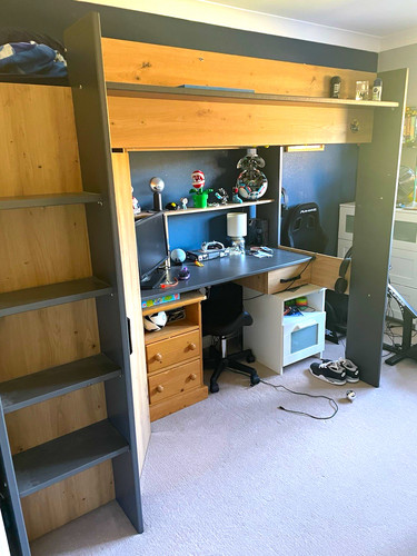 Mid sleeper single bed with - single,