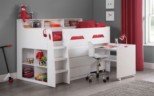 White midsleeper with - midsleeper,