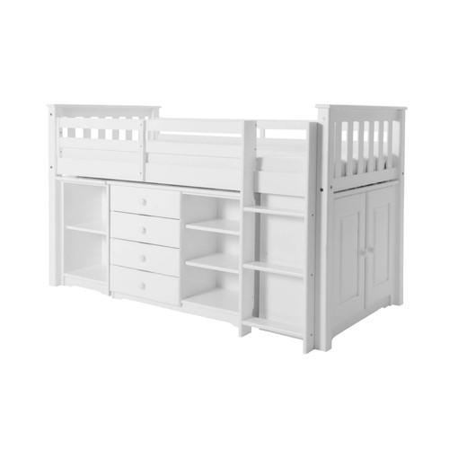 Porto white midi - midi, sleeper